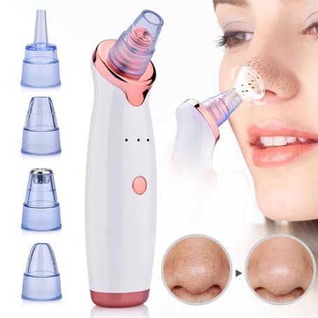 Aspirateur Facial Multifonction Extracteur de Points Noirs, Nettoyant Visage & Nez Rechargeable USB Garantie 1 Mois