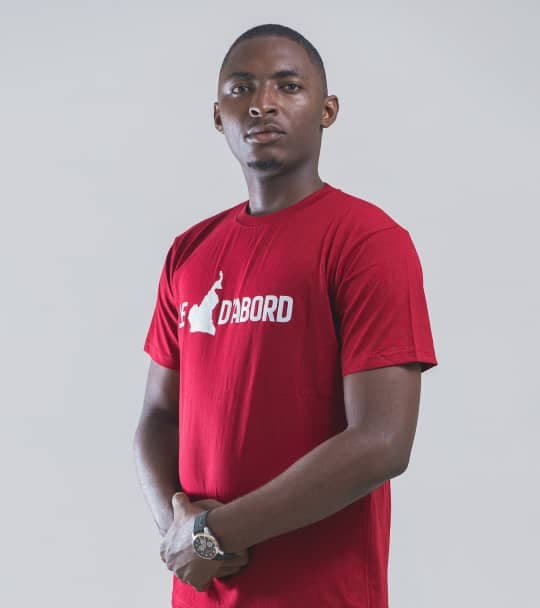 T-shirt Courte Manche "Le Cameroun d'abord"