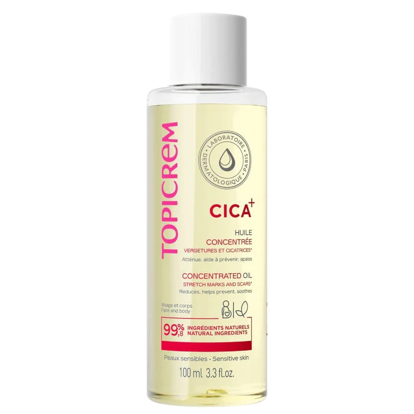 CICA+ Huile Concentrée Vergetures et Cicatrices TOPICREM 100 ML