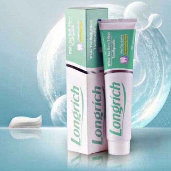 Pate Dentifrice Longrich à Base d’Aloe Véra et de Thé Blanc 200g
