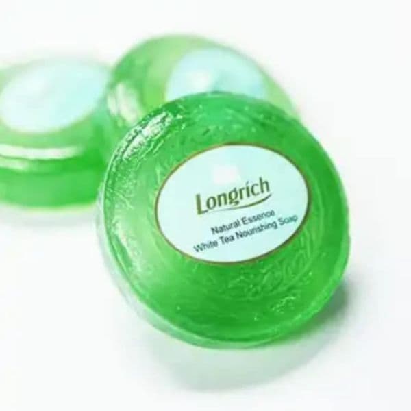 Savon aux Essences Naturelles de Thé Blanc Longrich 100g