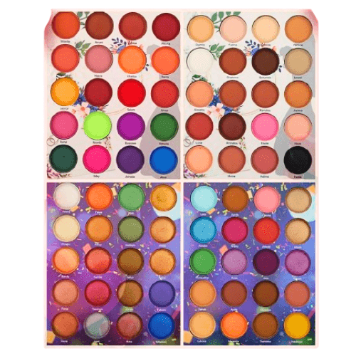 Plaque de Maquillage Spécial Mariage 80 Couleurs